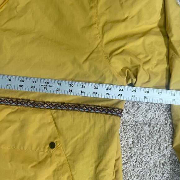 Rock Monkey Rckmnky Mustard Yellow 1/4 Zip Anorak Pullover Windbreaker Men’s L - Picture 14 of 16